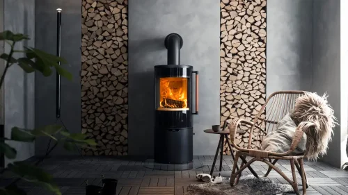 Energieffektiv kamin