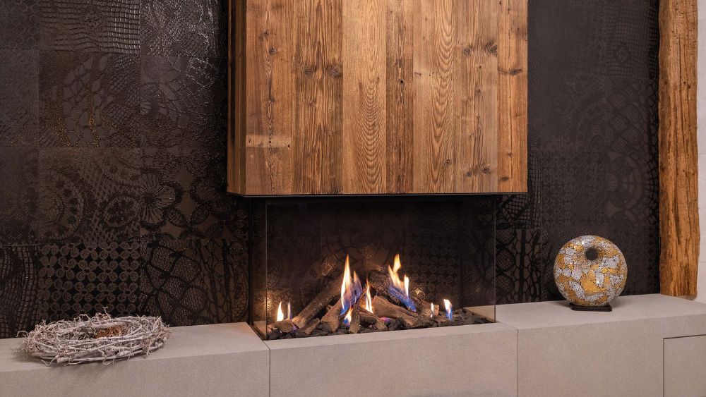 True Vision Open Fire Look 850DC gas